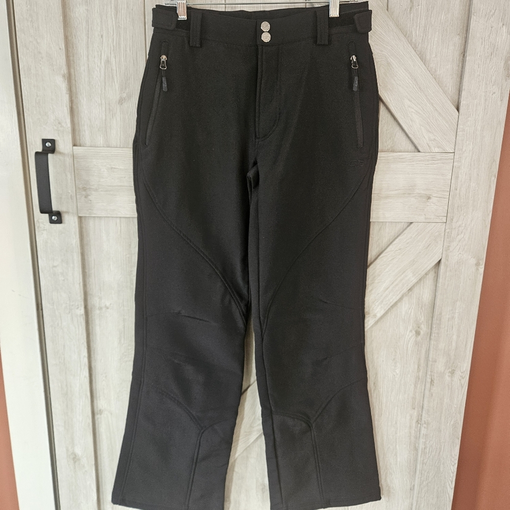 CB Sports Black Softshell Ski Pants Size Small